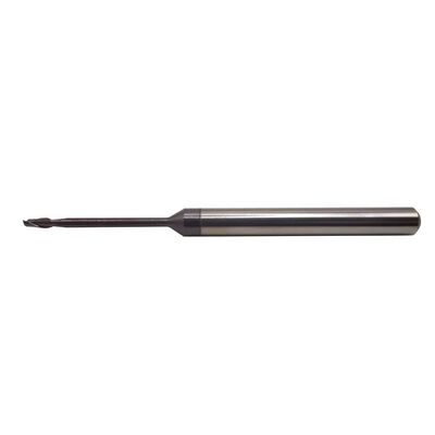 1.5mm 55HRC 2 Flute Cemented Carbide End Mill for Steel
