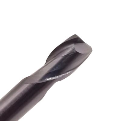 2mm 55HRC 2 Flute Solid Carbide Endmills for Stainless Steel