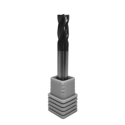 Uncoated 3 Flutes Cemented Carbide End Mill for Aluminum