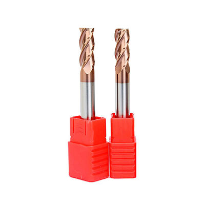 Wxsoon 2 Flutes Spiral Flat Tungsten Carbide Square End Mill