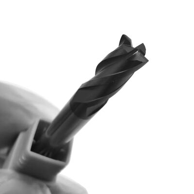Wxsoon 4 Flutes 65HRC Tungsten Carbide Endmill for Hard Metal