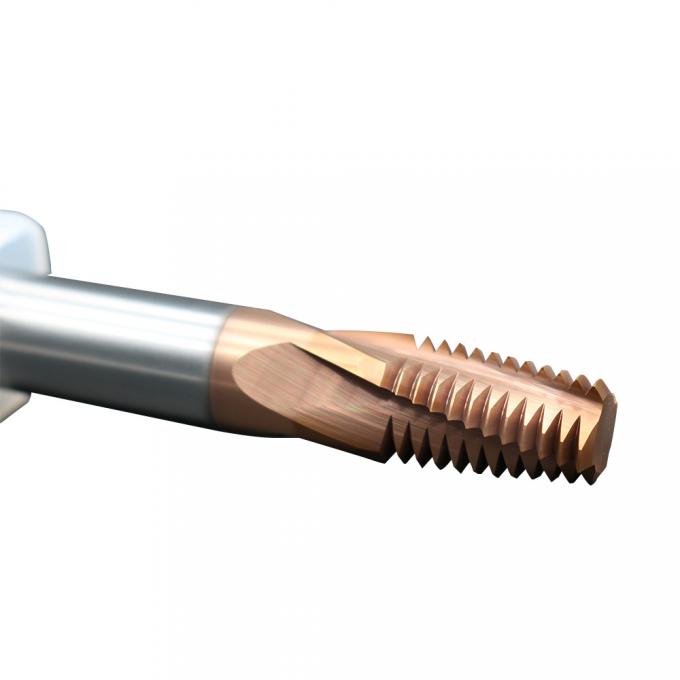 सीएनसी थ्रेडिंग कट के लिए Wxsoon बीएसपीटी टंगस्टन कार्बाइड थ्रेड एंडमिल्स 1